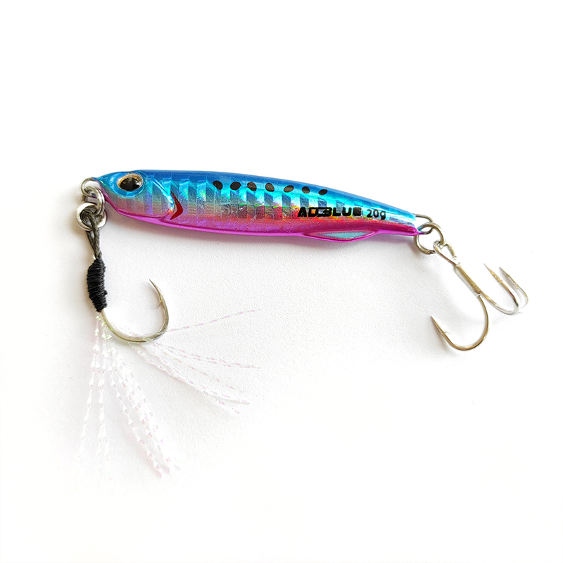AllBlue-Drag metal cast-Blue Pink Sardine Slim-20g