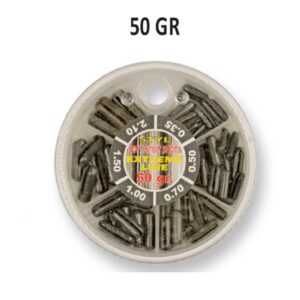 Extreme line-olovo duguljasto-kutija mix-50g