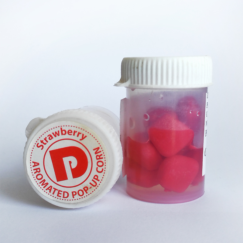Pop up-corn-strawberry